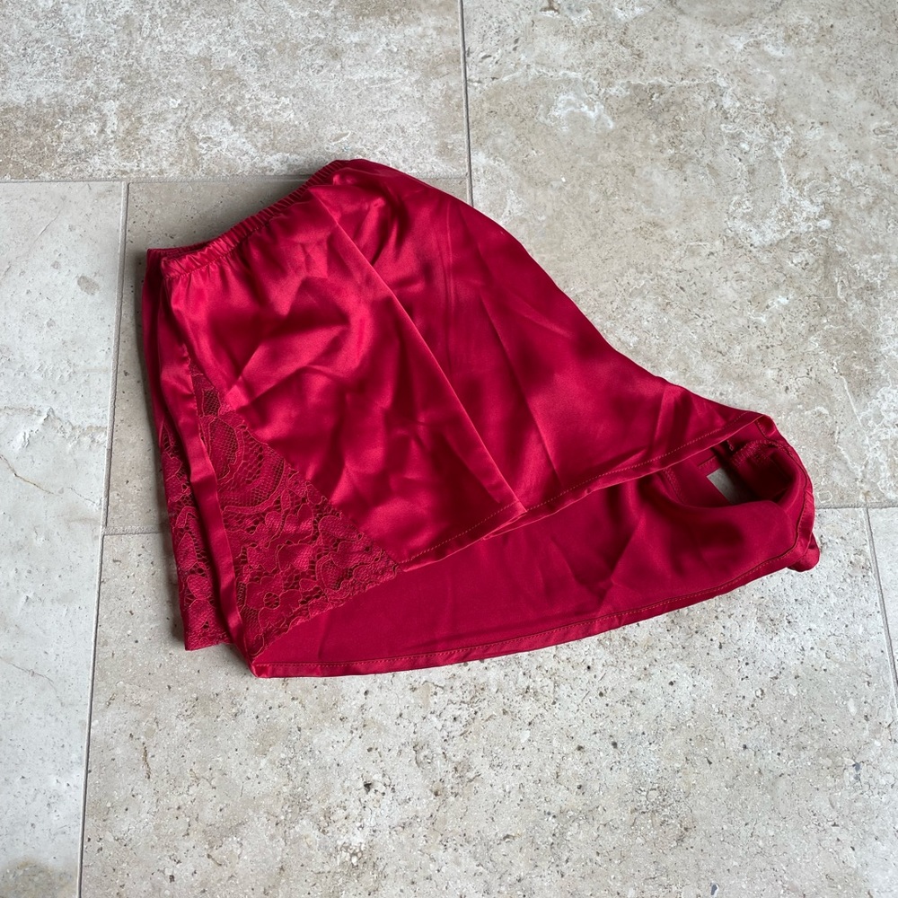 Garage Silk PJ Shorts | Size XS - Picture 3 of 4